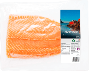 Laxfilé Färsk Upptinad