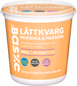 Kvarg Persika & Passion ICA