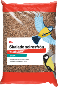 Vildfågelmat Solrosfrön skalade