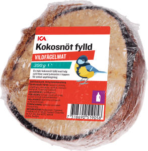 Vildfågelmat Kokosnöt