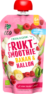 Fruktsmoothie Banan & hallon