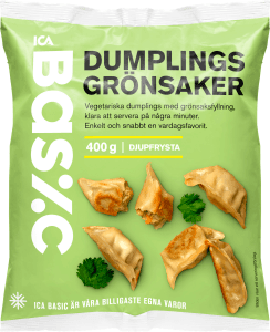 Dumplings grönsaker