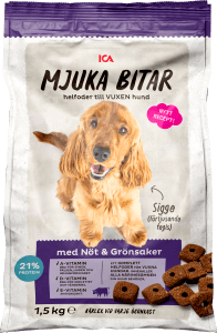 Hundmat Mjuka Bitar