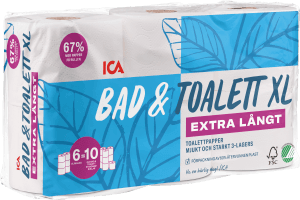 Toalettpapper Bad & Toalett Extra Långt
