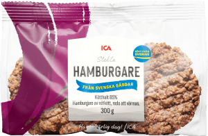 Hamburgare färdigstekta