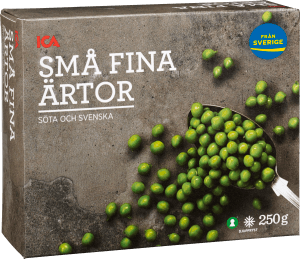 Små fina ärtor