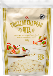 Chokladknappar Vit Choklad