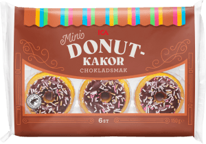Donutkakor choklad