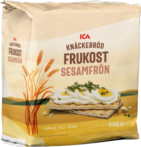 Frukost Knäckebröd Sesam