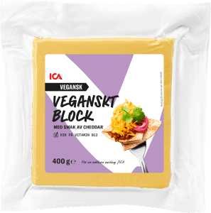 Ost Cheddar Block Vegansk
