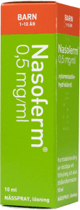 Nässpray Lösning 0,5 mg/ml Xylometazolin