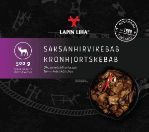 Kronhjortkebab Fryst