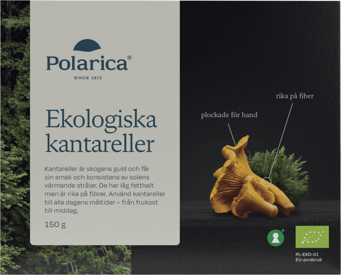 Kantareller Fryst EKO