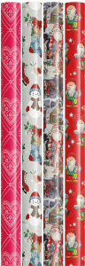 Julpapper Osorterat 10mx57cm