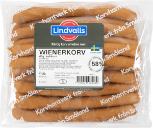 Wienerkorv 58% Kötthalt