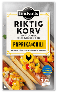 Kycklingkorv Paprika & Chili