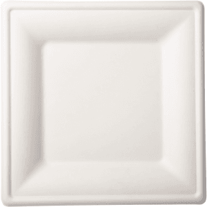 Tallrik Bagasse 26x26cm BIO
