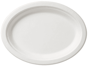 Uppläggningsfat Bagasse 32cm EKO 4-p