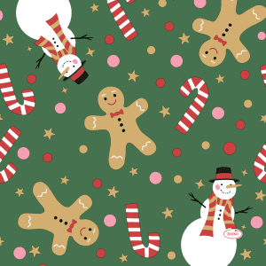 Servett Candyman Green 3-Lags 33x33cm