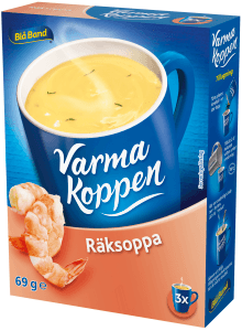 Räksoppa 3x2dl Varma Koppen