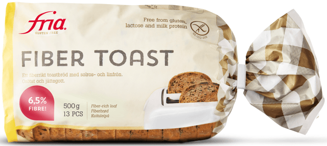 Fiber Toast Glutenfri Fryst