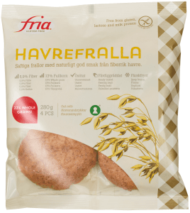 Havrefralla Glutenfri Fryst 4-p