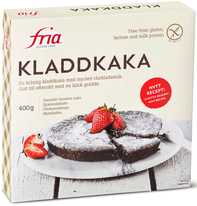 Kladdkaka Glutenfri Fryst