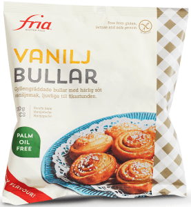 Vaniljbullar Gluten Fryst 4-p