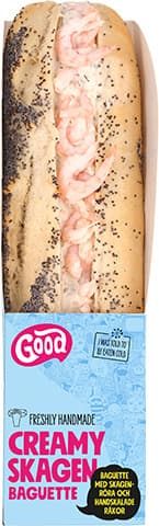 Creamy Skagen Baguette