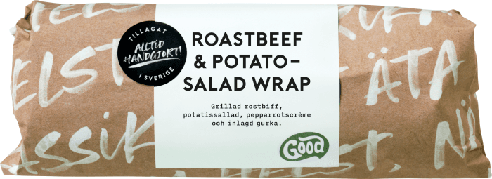 Wrap Rostbiff & Potatissallad