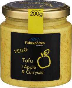 Tofu i äpple & currysås