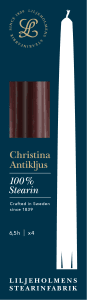 Antikljus Christina Vinröd 4-pack