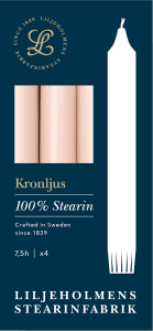Kronljus Dimrosa 4-pack