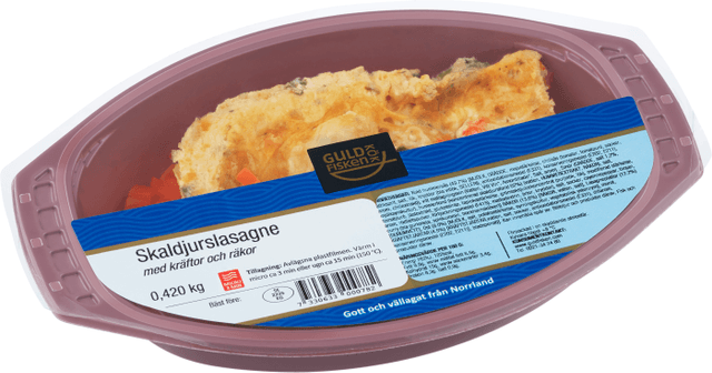 Skaldjurslasagne