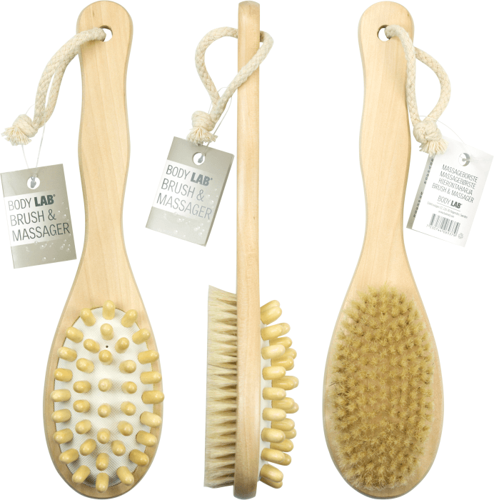 Massageborste Kropp
