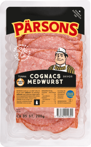 Cognacsmedwurst Tunna Skivor