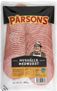 Hushållsmedwurst Skivad