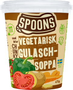 Vegetarisk Gulaschsoppa
