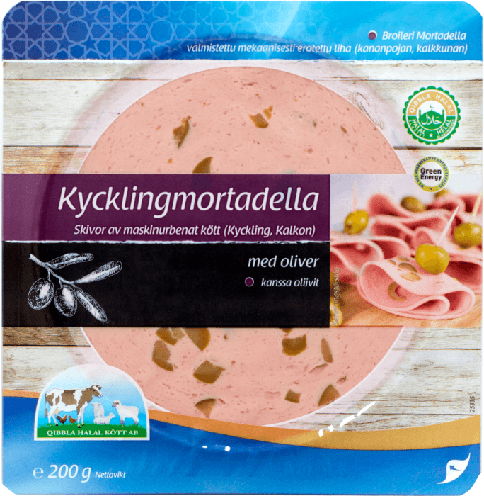 Mortadella Kyckling Oliv