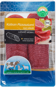 Kalkonsalami Pizza Nötkött Skivad