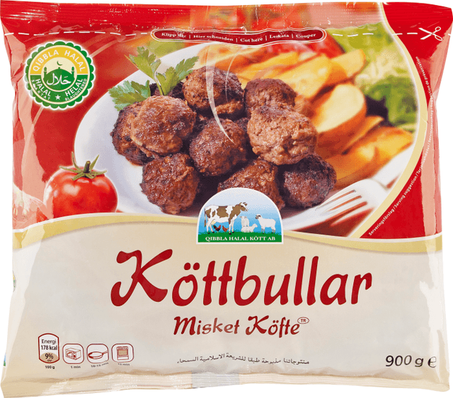 Köttbullar Fryst