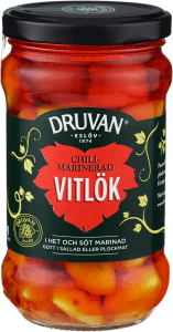 Marinerad Vitlök Söt chili
