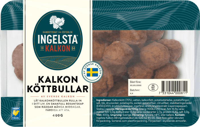Kalkonköttbullar