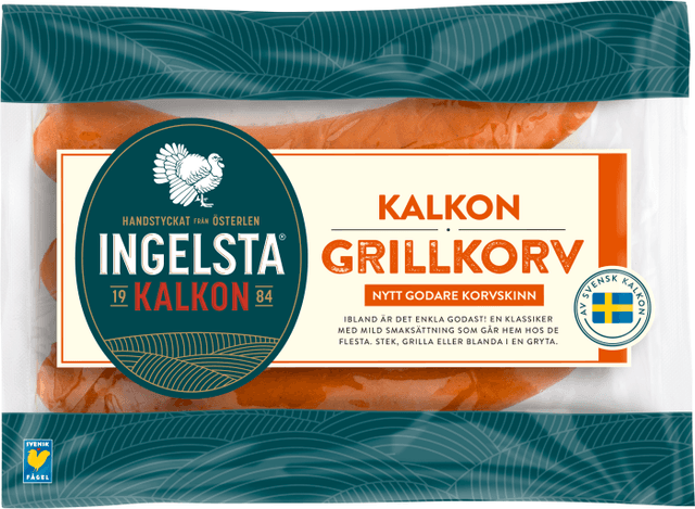 Tjock Grillkorv av kalkon kalkon