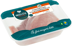 Kalkonbröstfilé Färsk Tunnskivad