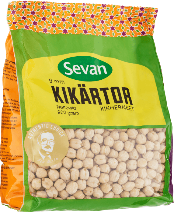 Kikärtor Torkade