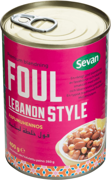 Favabönor Lebanon Style