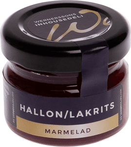 Marmelad Hallon-Lakrits