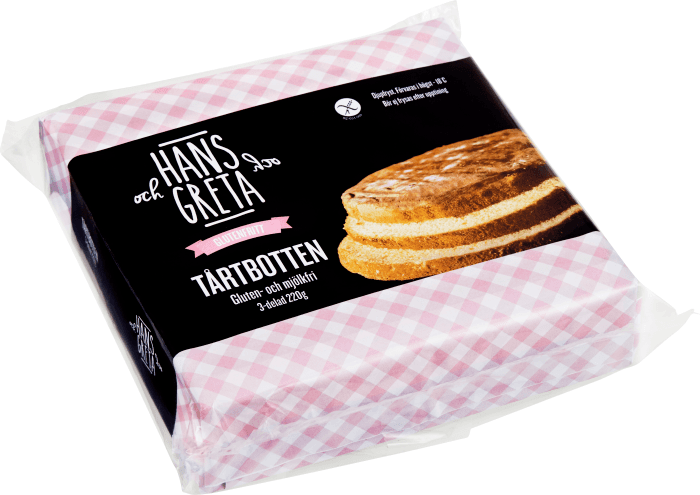 Tårtbotten Glutenfri 3-del