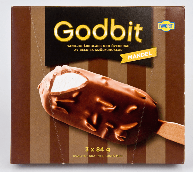 GODBIT MED MANDEL